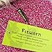 Fitwarm Elegant Pink Floral Faux Furred Dog Coats Pet Clothes Winter Dresses, Medium