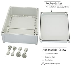 Zulkit Junction Box ABS Plastic Dustproof