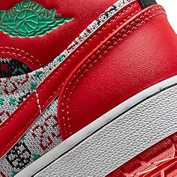 Nike Youth Jordan 1 Mid DM1208 150 Ugly Christmas