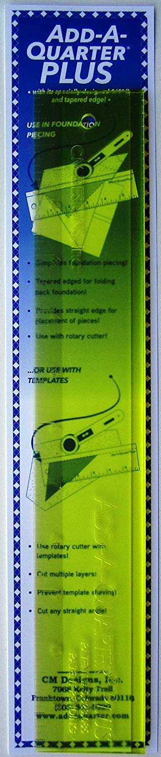 Add-a-quarter Plus 2" X 12"