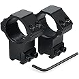 TANYIONE 1'' Scope Rings High Profile Scope Mount for 11mm Dovetail Rails