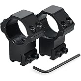 TANYIONE 1'' Scope Rings High Profile Scope Mount for 11mm Dovetail Rails