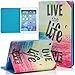 iPad Mini Case, Dteck(TM) Cartoon Cute Paint PU Leather Flip Folio Magnetic Stand Case with Auto Wake/Sleep Smart Cover for Apple iPad Mini/ Mini 2 Retina/ Mini 3 (02 Charming Twilight Sea)