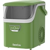 Nugget Ice Maker 40lbs Per Day Countertop Soft Sonic Ice Auto-Cleaning Portable Ice Machine for Home &amp; Large Families