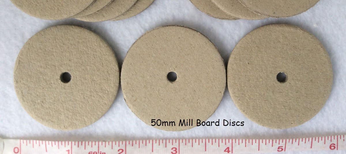 bangdan Millboard Joint Discs forTeddy Bears & Stuff Animal Joints, 50mm 20 pcs