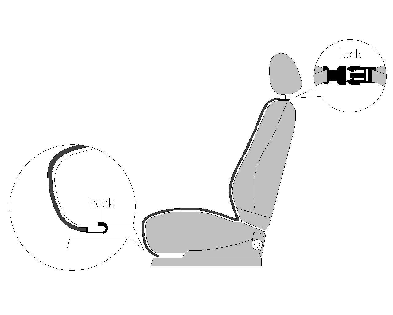 KINGLETING Heated Seat Cushion with Intelligent Temperature Controller