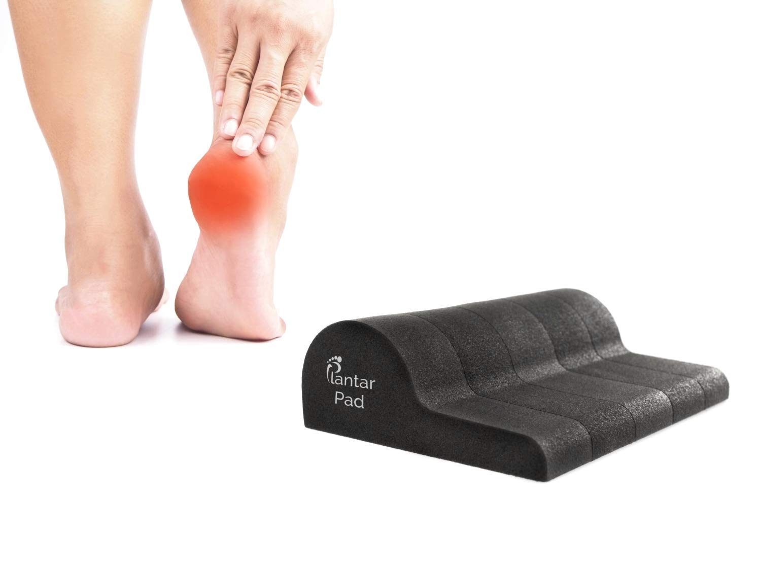 Plantar Pad - Plantar Fasciitis Treatment – Cure Foot Pain, Heel Pain, & Plantar Fasciitis Pain – Evidence Based Cure for Sore Feet