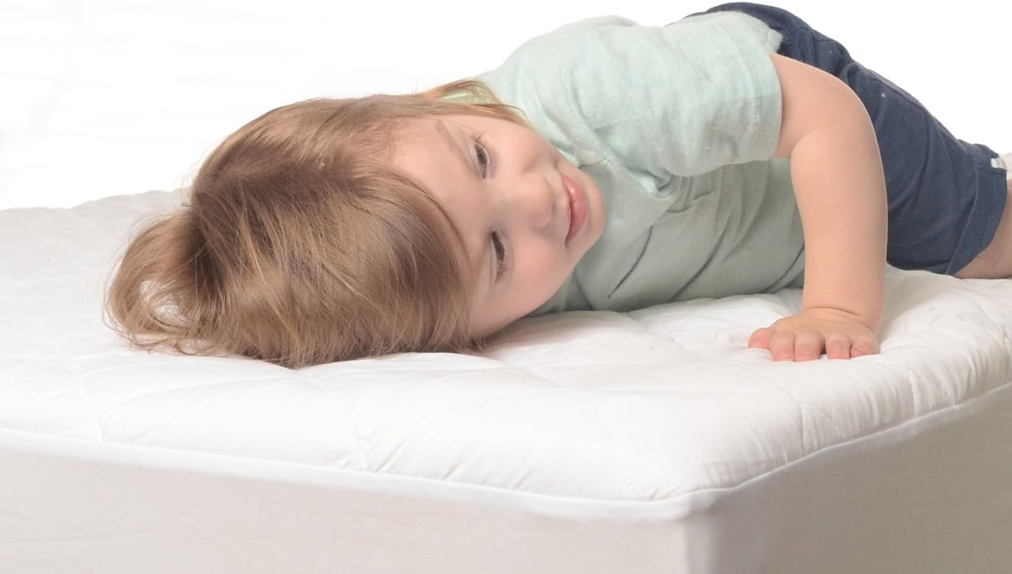 Milliard Quilted, Waterproof Crib and Toddler Mattress Topper Protector Pad, Premium Hypoallergenic Fitted Cover with Extra Padding 28x52x6: Home & Kitchen