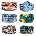 b.m.c BMC 6pk Flower Animal Print Multifunctional Seamless Head Bandana Scarf Wrap