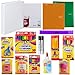 Back to School Supply Kit: Crayons, Markers, Pencils, Sharpener, Scissors, Ruler, Eraser, Filler Paper, Binder, Portfolios, Glue Sticks | First, Second, Third, Fourth, Fifth & Sixth Grade. (A1)
