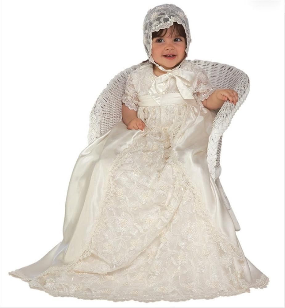 baby girl long christening gowns