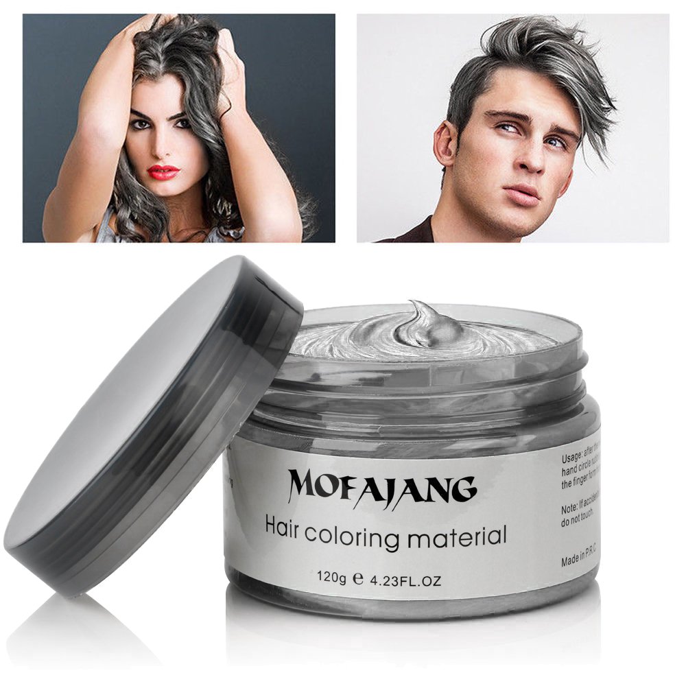 Amazon Com Mofajang Hair Wax Dye Styling Cream Mud Natural