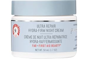 First Aid Beauty Ultra Repair Hydra-Firm Night Cream, Intense Nighttime Moisturizer – 1.7 Oz.