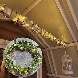 Twinkle Fairy Lights 66ft with Artificial