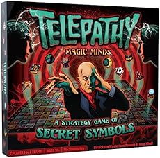 Magic Minds from MIGHTY FUN, Strategy Board Game combining Deduction, Logic and Memory, for Two-Players or Teams, Ages 10 years and Up and a fun challenge for Adults, Families and Seniors
