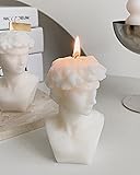 David Bust Statue Scented Candle,110G Aroma Soy Wax