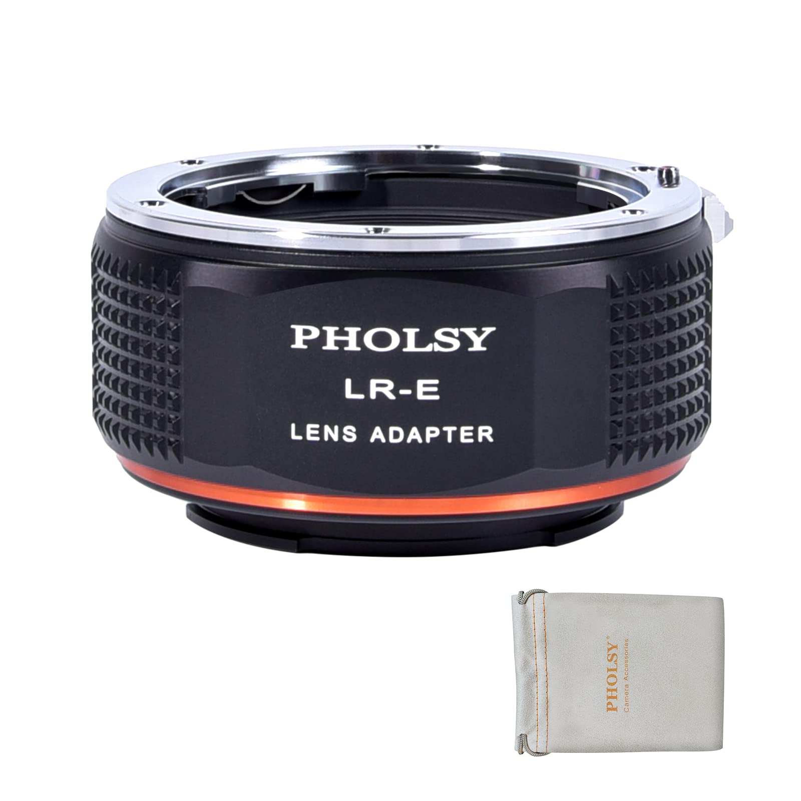 PHOLSY Lens Mount Adapter Compatible with Leica R Lens to Sony E Mount Camera Body a1 a9ii a7S iii/ii, a7R v/iv/iii/ii a7R a7C a7 iv/iii/ii, a7 a6600 a6500 a6400 a6300 a6000 QX1 ZV-E10 NEX etc.