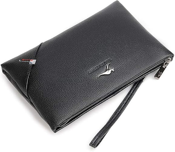 Amazon Whatna 2way 牛革 セカンドバッグ メンズ クラッチ バッグb5 6枚カード収納 本革 本皮 カジュアル フォーマル 冠婚葬祭 結婚式 バッグ紳士用 男性用 黑 690 Whatna クラッチ セカンドバッグ