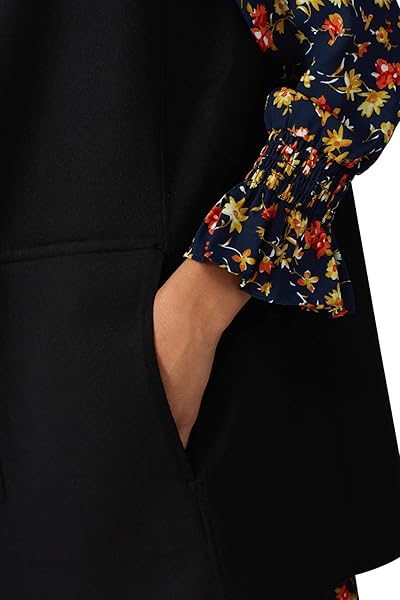 VICTOR ALFARO COLLECTIVE RENT THE RUNWAY PRE-LOVED BLACK SHORT BLAZER VEST, BLACK, SMALL