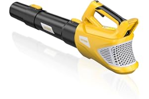 VERVEWAVE Cordless Leaf Blower for Dewalt 20V Max Battery (No Battery), Electric Blower Cordless Up to 500CFM with 5-Speed Mode, Powerful Leaf Blower for Lawn Care Dust/Snow Blowing (Tool Only)