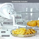 Quest 43890 12 L Halogen Oven Low Fat Multi-Function 1400W view 8