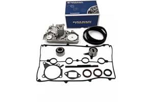 WQ W&Q AUTO PARTS Timing Belt Water Pump Kit fits for 1990 1991 1992 1993 For Mazda Miata 1.6L l4 GAS DOHC