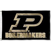 Purdue Boilermakers Slant P Logo Flag