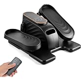 Elliptical Machine, 15 Speed Levels with Manual &amp; Remote Control, Low-Impact Full-Body Cardio Fitness Equipment for Home Gym
