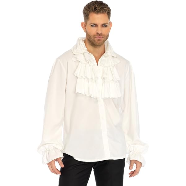white christmas dresses WY-1320 Mens Gothic Aristocrat Shirt main image 0