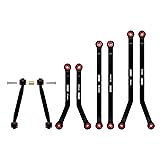 INJORA Aluminum High Clearance 4 Links Set for 1/24