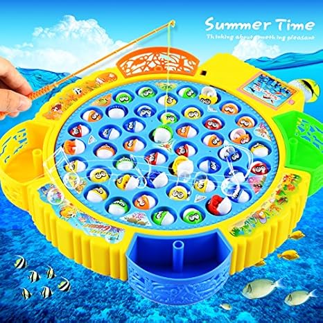 Takestop Pesca Pazza 45 Pesci Pesciolini Gioco Da Tavolo Per Bambini Gara Giocattolo Con 4 Canne Incluse Gio40718