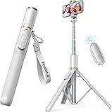 FOXOLA 61" Phone Tripod & Selfie Stick, Extendable