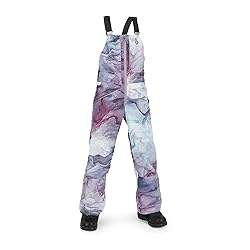 Volcom Boys Barkley Ins Bib Overall Glacier Ink