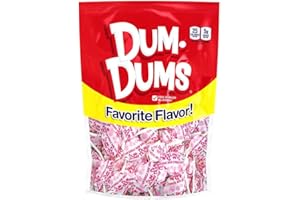 Dum Dums Lollipops Bubble Gum Flavor 1-50 Ct Bag