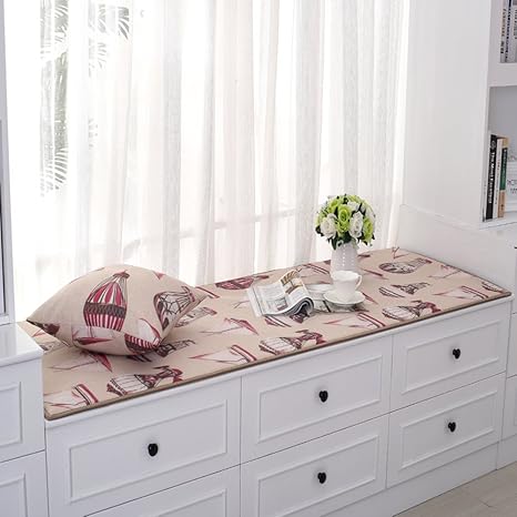 Amazon Com Huiyue Four Seasons Cotton And Linen Bay Window