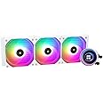 Thermalright Frozen Notte 360 White ARGB V2 Water Cooling CPU Cooler, 360 Specification CPU Liquid Cooler,3 PWM Fans, S-FDB Bearings, Suitable for AMD:AM4/AM5, Intel LGA 1851/1700/115X/1200/2011