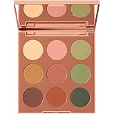 Morphe 9B Matte Essentials Artistry Palette - Warm Toned Makeup Palette - Highly Pigmented Matte Eye Makeup with a Blendable & Buildable Formula (0.35 oz)