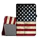 Fintie Folio Case for Samsung Galaxy Tab E 9.6 - Slim Fit Premium Vegan Leather Cover for Tab E/Tab E Nook 9.6-Inch Tablet (SM-T560/T561/T565 & SM-T567V Verizon 4G LTE Version), US Flag