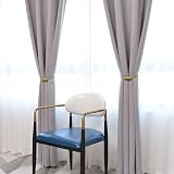 Pretty Jolly 2 Pack Magnetic Curtain Tiebacks 16 Inch Gold view 7