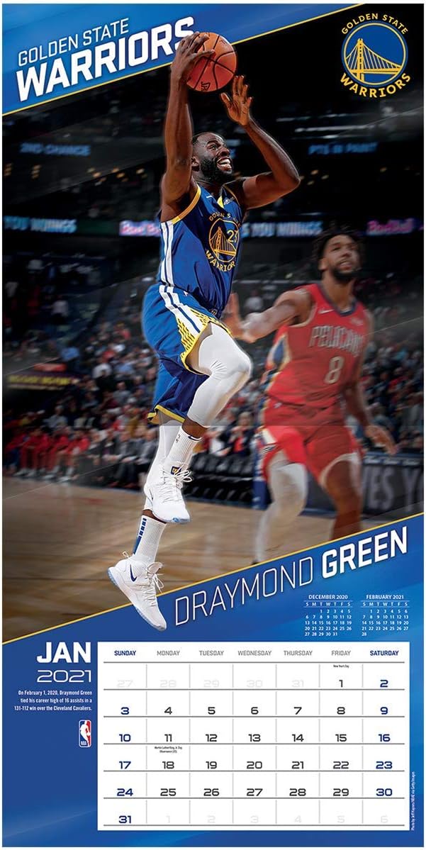 Amazon Com Turner Sports Golden State Warriors 2021 12x12 Team Wall Calendar 21998011878 Office Products gsw 2021 wall calendar