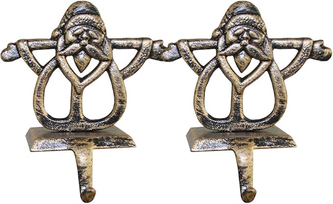 Judy1980 - Colgadores de Navidad con forma de muñeco de nieve y copo de