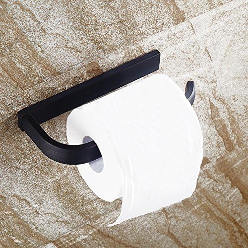 HEOMU Retro Wall Mounted Toilet Paper Holder,Antique Brass Bathroom Lavatory Accessories,Oil-Rubbed Bronze