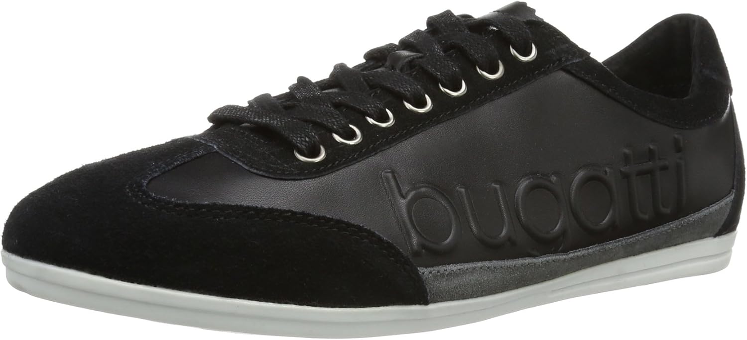 Bugatti Men�s F47096N3 LowTop Trainer Black