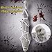 Sler Halloween Decorations Hanging Cocoon Corpse Halloween Props Decoration Scary Decor with Spider Web for Outdoor Indoor Party
