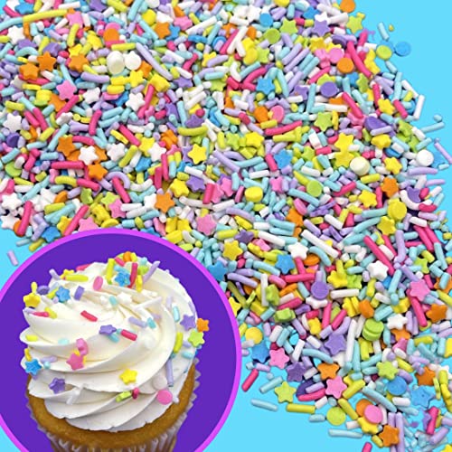 Manvscakes 7.2 oz Sprinkles Jimmies Cookie sprinkles Cake