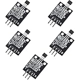 HiLetgo 5pcs Hall Effect Magnetic Sensor Module 3144E A3144 Hall Effect Sensor DC 5V for Arduino PIC AVR Smart Cars
