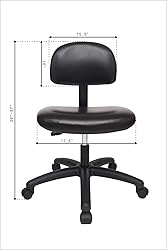 Chair Master Low Table Height Task Chair for