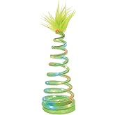 Department 56 Village Collection Accessories Merry and Bright Spiralight Christmas Tree Lit Figurine, 11.02 Inch, Green