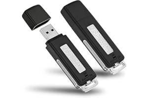 Digital Voice Recorder,Portable Digital USB Disk Audio Voice Recorder with U Flash Memory (8GB)