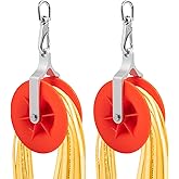 Cable Pulley - Low Voltage, Network Cable Installation Pulley, Wire Pulling Tools for Cat5e & 6, Coax, Fire Alarm, Access Control & Audio Cable | 2 Pack